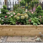 Jardinera elevada rectangular / 2,25 x 1,5 x 0,45 m