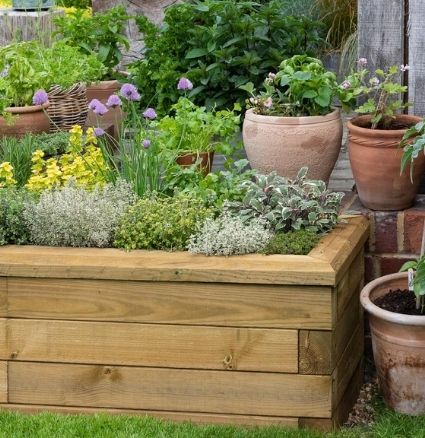 Small garden ideas - raised beds Small garden ideas - raised beds