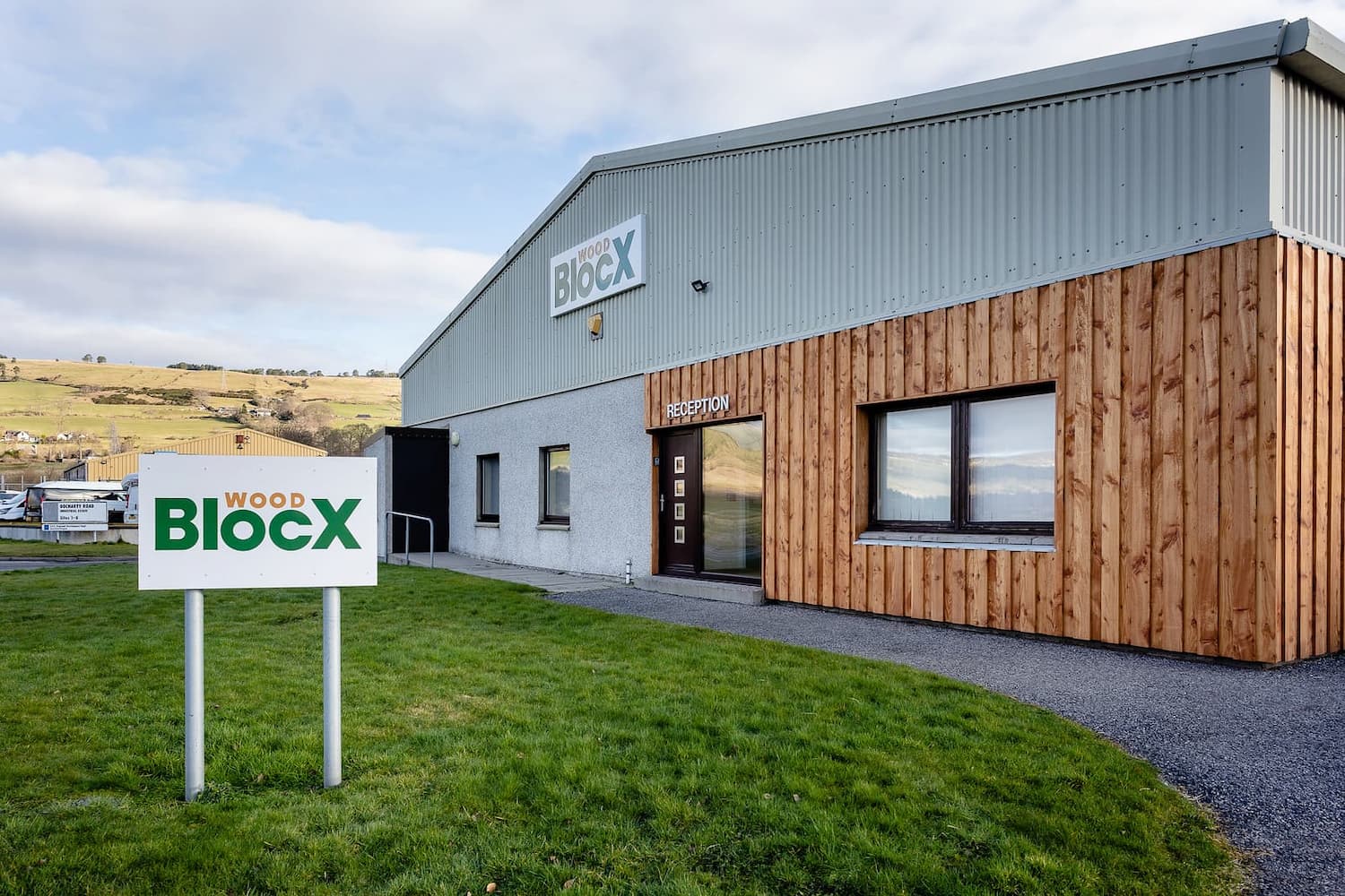 WoodBlocX office in Dingwall, Scotland WoodBlocX office in Dingwall, Scotland