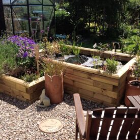 Small bespoke pond