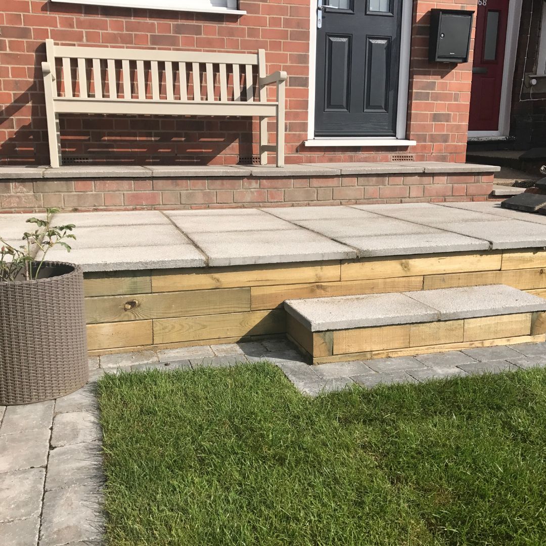 Sloped Front garden Sloped front garden design