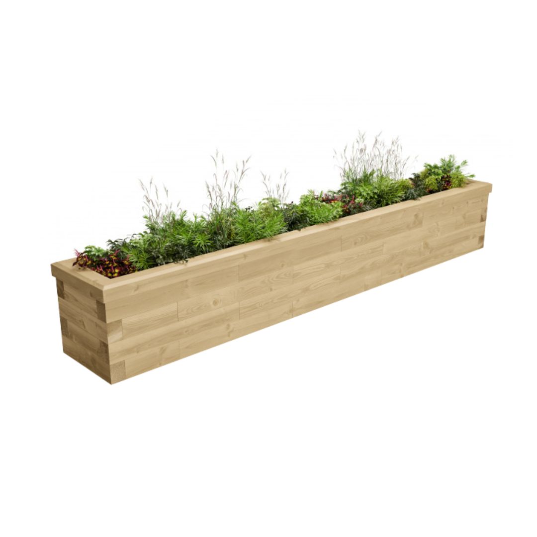 Long & thin raised bed Long & thin raised bed