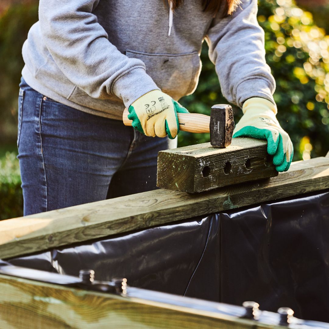 How to line a raised bed How to line a raised bed