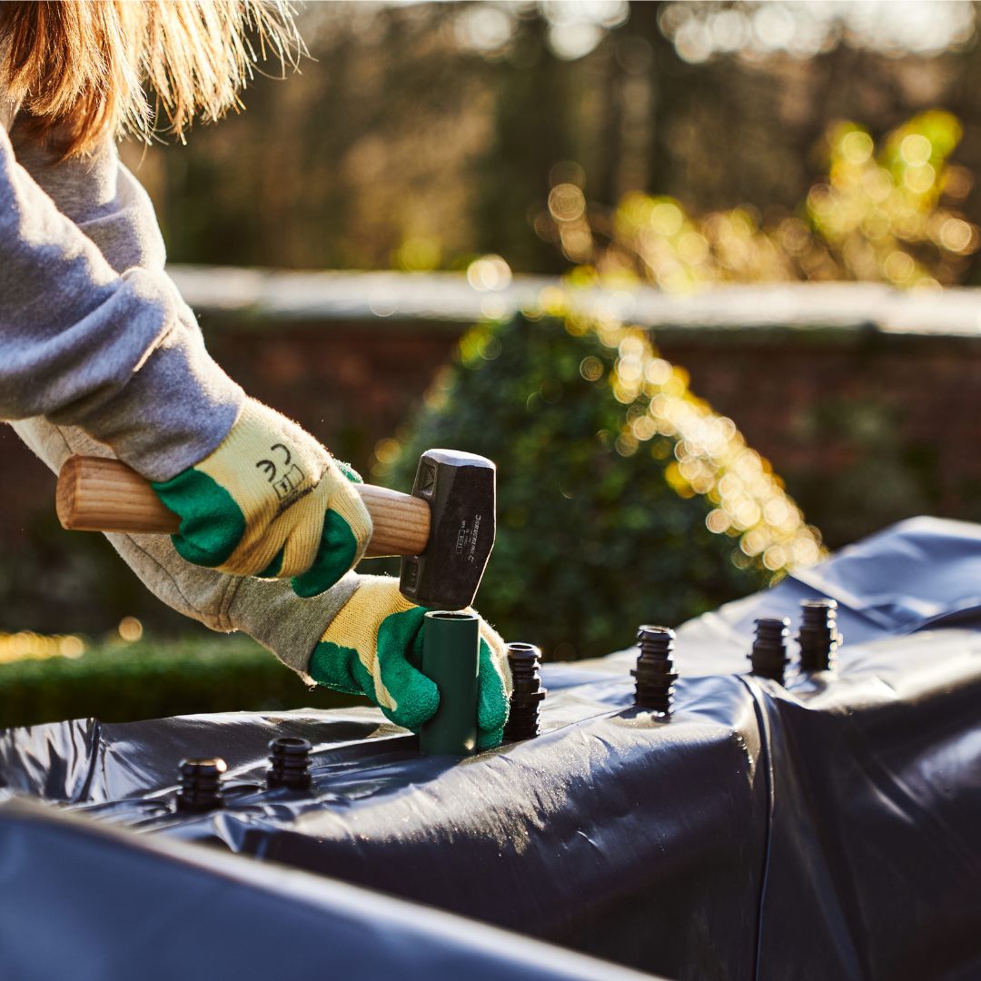 How to line a raised bed How to line a raised bed