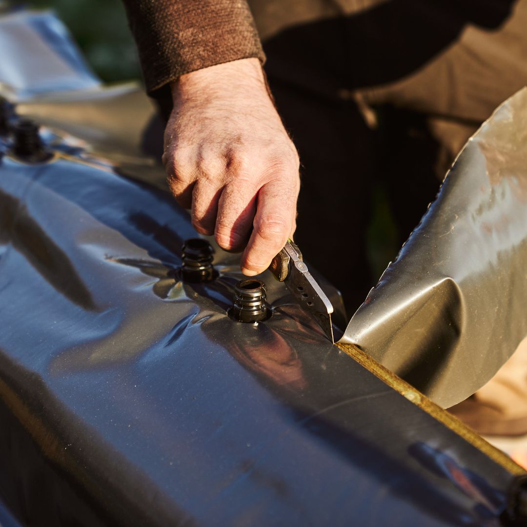 How to line a raised bed How to line a raised bed