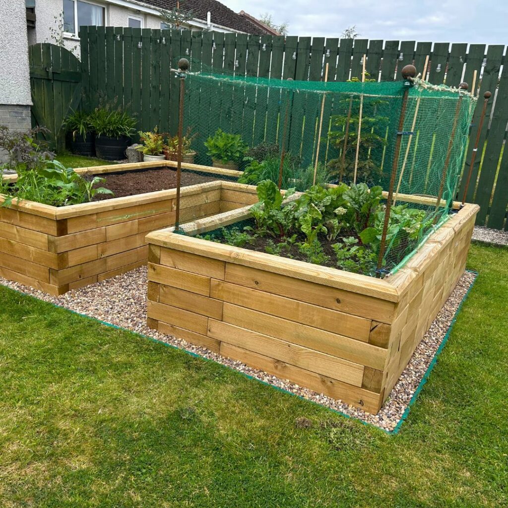 Jardinera en forma de «U» de Colin y Alison